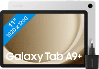 Samsung Galaxy Tab A9 Plus 11 inches 128GB WiFi Silver + BlueBuilt Charger
