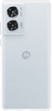 Just in Case Soft Design Motorola Edge 50 Fusion Back Cover Transparent