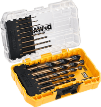 DeWalt 14-piece Black & Cold Metal Drill Bits Set Tough Case
