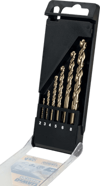 DeWalt 6-delige HSS Industrial Cobalt Set