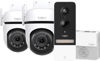 TP-Link Tapo C520WS 2-pack + Smart Battery Video Doorbell D230S1