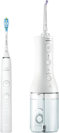 Philips Sonicare DiamondClean 9000 HX3886/41 + Power Flosser