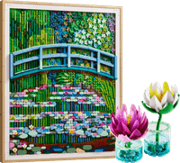 LEGO Waterlelies Kunst Set 31220 + 11511