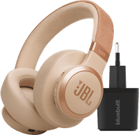 JBL Live 770NC Rose Gold + BlueBuilt Quick Charge Charger with USB-A Port