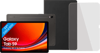 Samsung Galaxy Tab S9 11 inch 256 GB Wifi en 5G Zwart + Beschermpakket