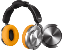 Dyson OnTrac Aluminium met oorschelp Zwart