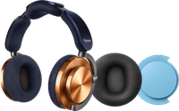 Dyson OnTrac Copper + ear cushion Black + ear cup Blue