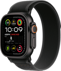 Apple Watch Ultra 2 4G 49 mm Noir Boucle Trail Noir M/L