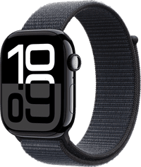 Apple Watch Series 10 4G 46 mm Noir Boucle Sport