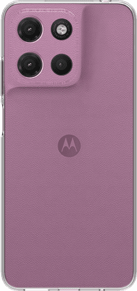 Just in Case Soft Design Motorola Moto G17 / G17 Power Back Cover Transparant
