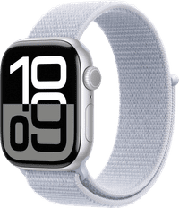 Apple Watch Series 10 42 mm Argent Boucle Sport
