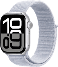 Apple Watch Series 10 4G 42 mm Argent Boucle Sport