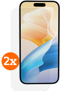 BlueBuilt Apple iPhone 16 Pro Max Screenprotector Glas Duo Pack