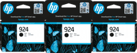 HP 924 Cartridge Zwart Triple Pack