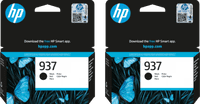 HP 937 Cartridge Zwart Duo Pack