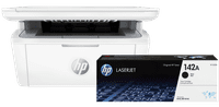 HP LaserJet M140w MFP + 1 Toner Noir Supplémentaire