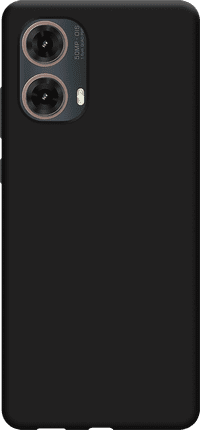 Just in Case Soft Design Motorola Moto G85 Back Cover Zwart