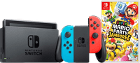 Nintendo Switch Rood/Blauw + Mario Party Jamboree