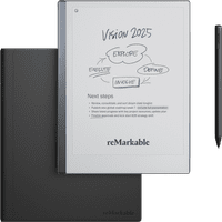 reMarkable 2 met Leren Book Case Leer Zwart