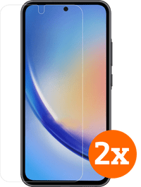 BlueBuilt Samsung Galaxy A55 Protège-écran Verre Lot de 2