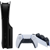 PlayStation 5 Slim Disc Edition + Covers Zwart + Oplaadstation