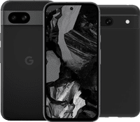 Google Pixel 8a 128 Go Noir 5G + BlueBuilt Back Cover Noir