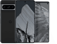 Google Pixel 8 Pro 128 Go Noir 5G + BlueBuilt Protège-écran Verre