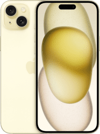 iPhone 15 Plus 128 Go Jaune Reconditionné (Légères Traces d'Utilisation)