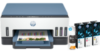 HP Smart Tank 7006 + 1 Set Extra Ink Bottles