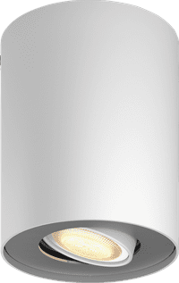 Philips Hue Pillar Opbouwspot White Ambiance - Wit - 1-spots