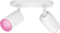 Philips Hue Fugato Opbouwspot White and Color - Wit - 2-spots