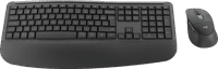Logitech MK880 Signature Comfort Plus Wireless Keyboard and Mouse Combo Graphite AZERTY
