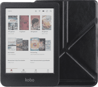 Kobo Clara Colour Noir + BlueBuilt Book Case Noir