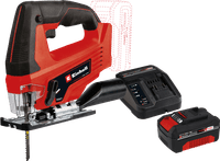 Einhell TC-JS 18 Li Solo + Einhell 18 V/4,0 Ah Kit de Démarrage - Power X-Change