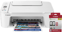 Canon PIXMA TS3751i + 1 Set de Cartouches Supplémentaire + Papier Photo