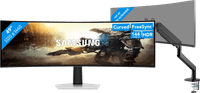 Samsung Odyssey G9 LS49DG912SUXEN OLED + BlueBuilt Monitorarm voor 1 Ultrawide Monitor