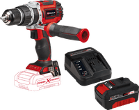 Einhell TP-CD 18/60 Li-i BL Solo + Einhell 18 V/4.0 Ah Starter Kit