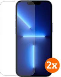 BlueBuilt Apple iPhone 14 / 13 / 13 Pro Protège-écran Verre Lot de 2