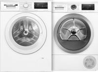 Bosch WAN282E4FG + Bosch WTU87675NL
