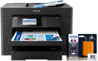 Epson WorkForce WF-7840DTWF + 1 Set de Cartouches Supplémentaire