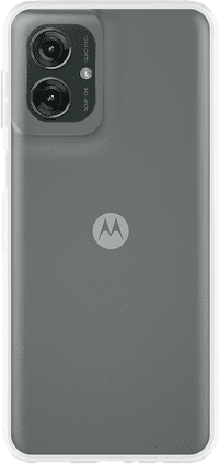 Just in Case Soft Design Motorola Moto G55 Back Cover Transparant