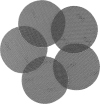 IRWIN Sanding Mesh 125mm K240 (5x)