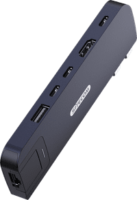 Sitecom MacBook Air Multiport Hub 6-en-2 Bleu Foncé