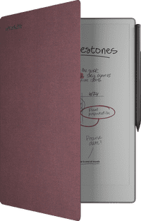 reMarkable Paper Pro Mosaic Weave Book Folio Rouge