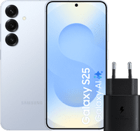 Samsung Galaxy S25 256 Go Bleu Clair 5G + Samsung Chargeur 25 Watts Noir