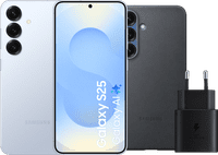 Samsung Galaxy S25 128GB Lichtblauw 5G + Accessoirepakket