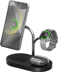 Samsung Trio Chargeur Sans Fil 15 W Noir avec Qi2