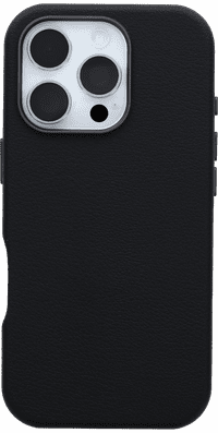 Otterbox Symmetry Apple iPhone 16 Back Cover avec Aimant MagSafe Cuir Noir