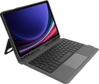 BlueBuilt Samsung Galaxy Tab S9/S9 FE/S10 FE Étui Clavier AZERTY Noir