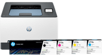 HP Color LaserJet 3202dw + 1 Set de Toners Supplémentaires